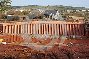 Concrete bridge supports