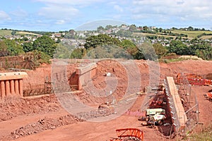 Concrete bridge supports