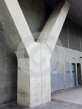 Concrete Building Buttress