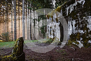 Concrete Bunker near Slavonice