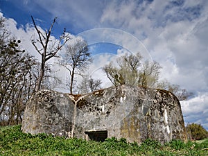 Betónový bunker z 2. svetovej vojny, Sekule