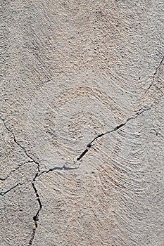 Concrete crack wall texture