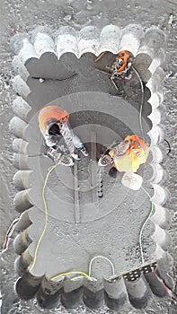 Concrete drilling machine drill diamond core saw road asphalt samples