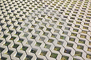 Concrete eco paving stones