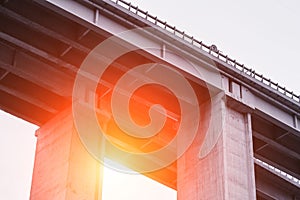 Concrete Elevated Highway Overpass