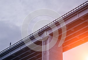 Concrete Elevated Highway Overpass