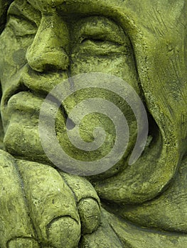 Concrete face & fingures