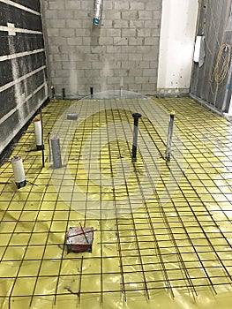 Concrete Floor Foundation Preparation