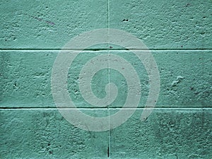 Concrete green wall