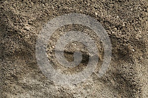 Concrete hilly grey wall texture background