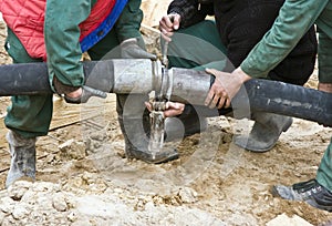 Concrete hose