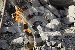 Concrete jack hammer