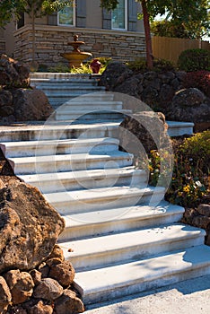 Concrete Landscape Stairs