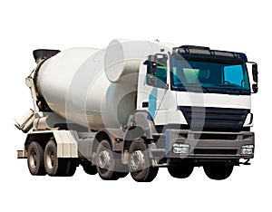 Concrete mixer photo