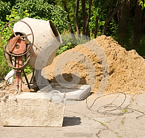 Concrete mixer