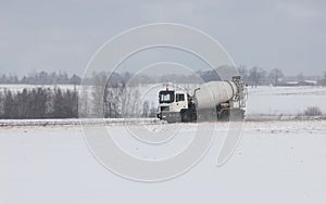 CONCRETE MIXER TRUCK