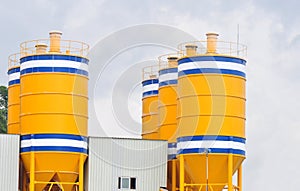 Concrete mixing plants