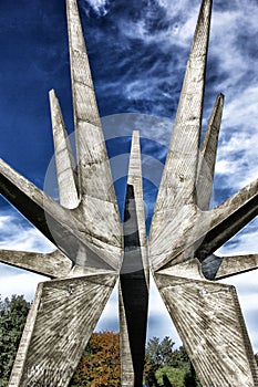 Concrete monument Kosmaj