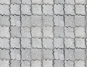 Concrete paved texture photo