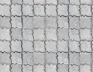 Concrete paved texture