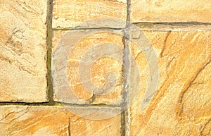 Concrete pavement - imitation sandstone texture background.