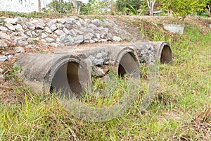 Concrete pipe,