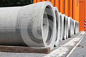 Concrete pipes