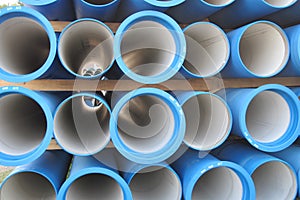 Concrete pipes for transporting water and sewerage
