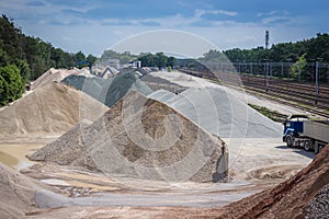 Concrete producer in Warsaw, Poland