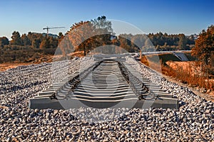 Concrete railway sleepers