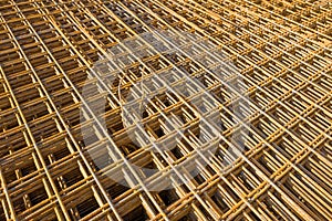 Concrete rebar.