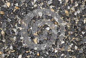 Concrete and rock floor texture.
