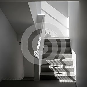 Is uncluttered highlighting the architectural elements of the