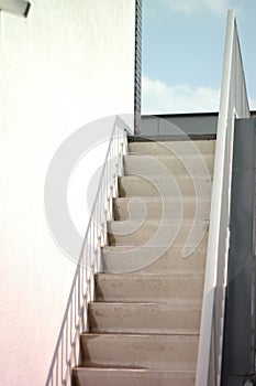 Concrete stairs