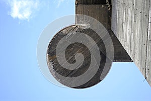 brutalist concrete tower