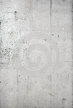 Concrete walls with characteristic concrete surface for wall designs