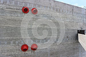 Concrete Walls at Sesc PompÃ©ia photo