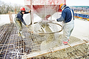 Concreting works