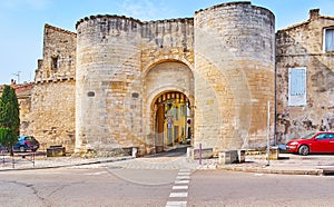 Condamine Gate in Tarascon, France photo