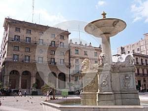 Conde villanueva fountain