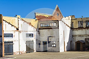 Condemned Collapsed Building