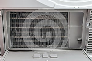 Condensate drier in the dryer, radiator, filter. Dryer repair concept.