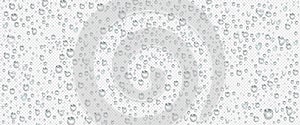 Condensation water drops on transparent background