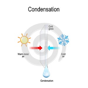 Condensation on a window