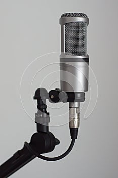Condenser Music Studio Grey Microphone