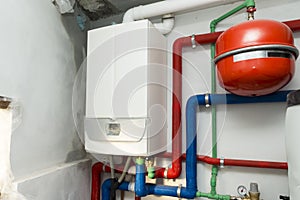 Condensing boiler gas