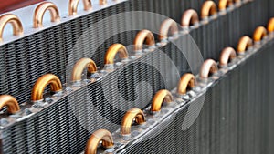 Condensor coil closeup