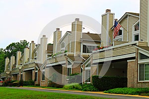 Row of Townhouses
