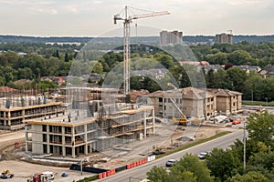 Condo construction in Maple, Vaughan