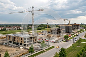 Condo construction in Maple, Vaughan